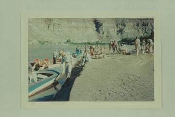 Udall junket above the Cataracts