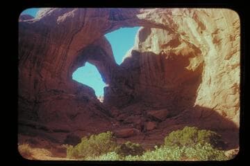 Double Arch.  Arches National Monument
