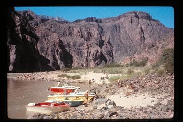 Boats to Bright Angel Creek