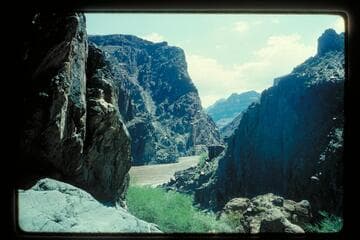 Up river from Travertine Creek