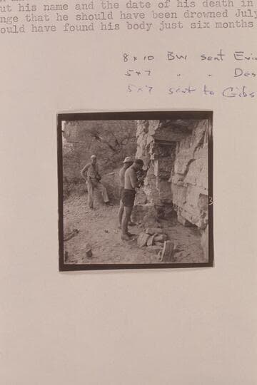 Photographers at the grave of Peter M. Hansbrough