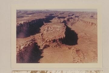 Red Lake Canyon looking south-southwest from a point about a mile south of where it joins Butler Wash