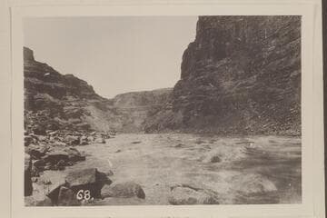 Down through "Hells Half Mile."  Approximately Mile 203.4