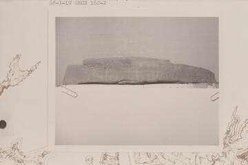 "Julie Julian" inscription on rock slab at the Fort at Hite found by Mrs. Bob Dechert in Sept. of 1967