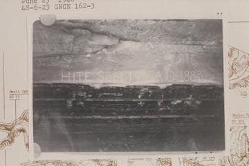 Cass Hite's inscription at Hite