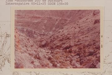 Route through Coconino at end of Driftwood Canyon