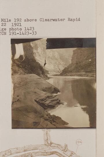 Down from Mile 192 above Clearwater Rapid