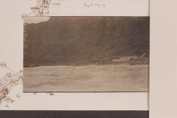 Down at head of Rapid No. 21.  Print from Freeman collection [on reverse of photo:  "White water in Cataract Canyon"]