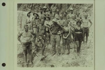 Combined Wright-Rigg and White-Pierce parties; Spencer Creek, Mile 246