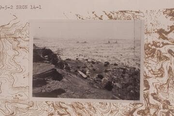 East from The Gap in the ridge south of Elaterite Butte.  When we first got on that ridge and saw "The Standing Rock Country."