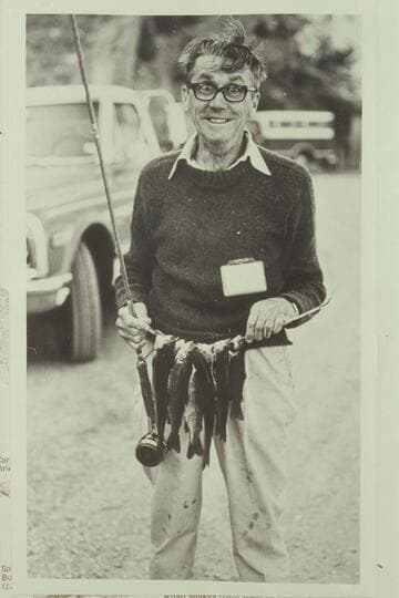 John DeWitt below Flaming Gorge Dam