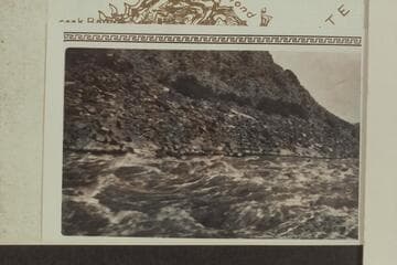 James P. Brooks and the Kolb brothers went to the mouth of Diamond Creek after the Hyde sweep-scow had been sighted from the air