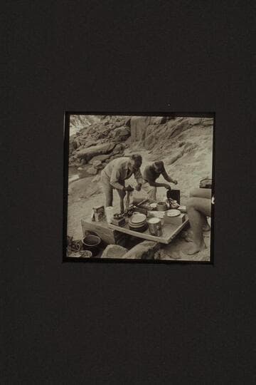 Cooking operations; Diamond Creek