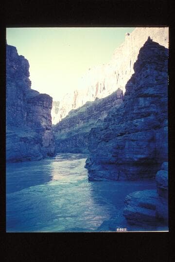 Mouth of Supai Creek; Bright Angel gauge July 24: 21,100 cfs; July 25: 19,500 cfs