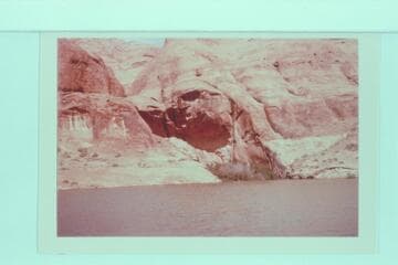 Entrance to canyon at Mile 71.5 which carries the name Oak Creek on the Profiles but it is not named on the Quad