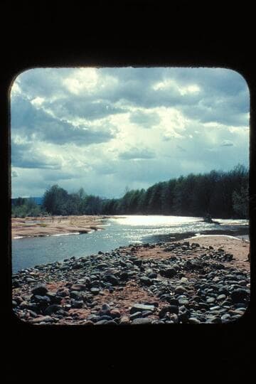 Downstream from crossing