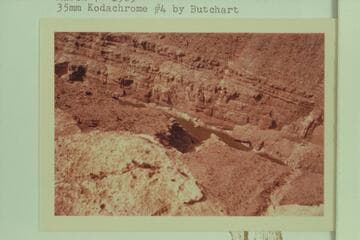 Marble Canyon at Mile 16 (?) from rim at left bank