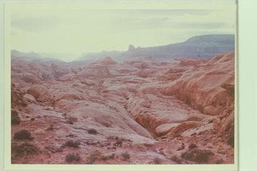 Down Glen Canyon upper left from north of 73 and east of the fault