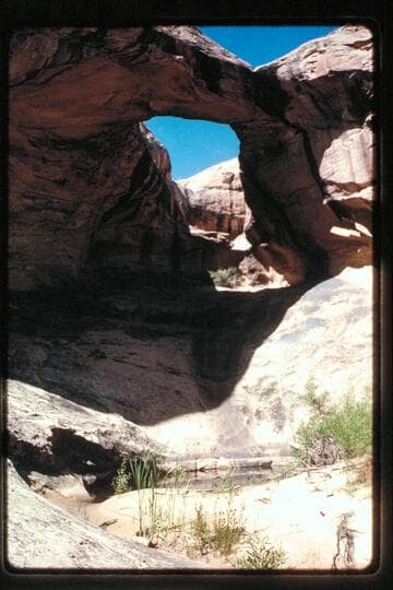 Up to bridge near Baker's Ranch