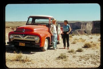 Dock and Susie at Soap Creek overlook