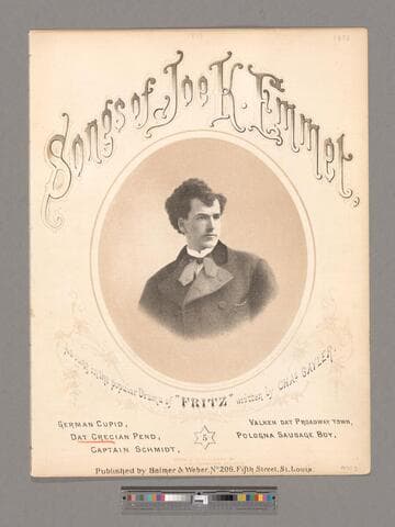 Dat crecian pend : composed for and sung by J. K. Emmet / written by Joseph K. Emmet