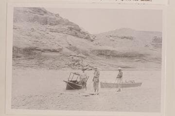 Charles Spencer's navy, "The Canopy" and "The W. H. Bradley."  Mile 105 1/2