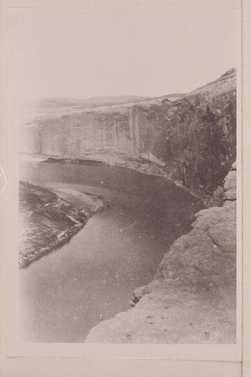 Looking down the river, "Views on the Colorado River", Glen Canon Series