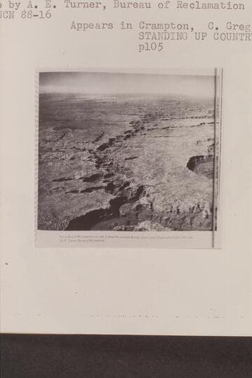 Slick-rock wilderness of the lower Escalante River.  Glen Canyon foreground and right