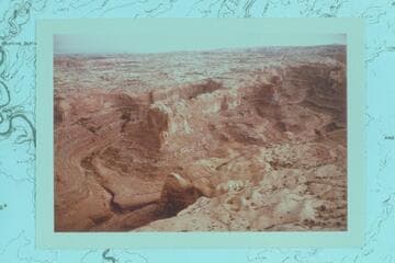 Northerly across Stevens Canyon to tributary 3.2 miles northeast of the mouth of Stevens Canyon