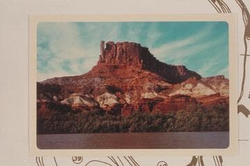 End of Bighorn Mesa at Fort Bottom