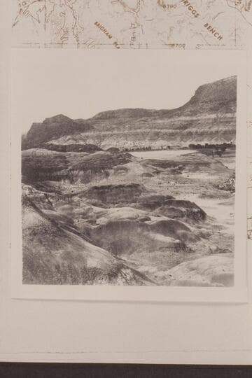 Pahreah vicinity; Chinle or Shinarump formation well exposed