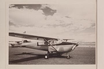 Charter plane at Page