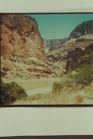 View upriver from Mile 44 left bank