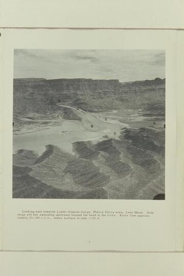 [Looking east toward Lower Granite Gorge, Pierce Ferry Area, Lake Mead.]