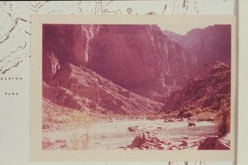 Blue Spring water in the Little Colorado