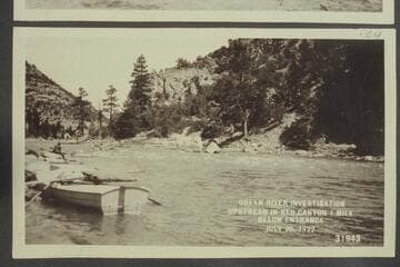 Green River Investigation:  Upstream in Red Canyon 1 mile below entrance