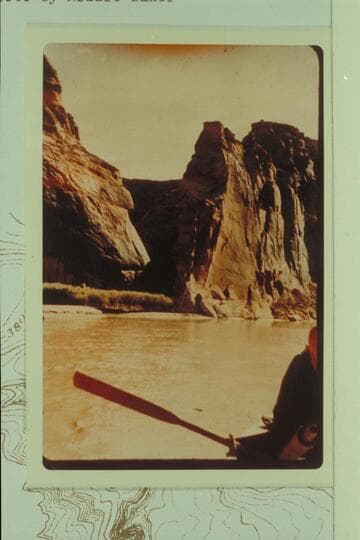 Mouth of Wahweap Canyon