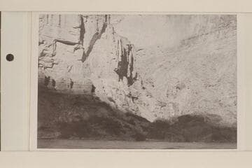 Side canyon with the salt springs; Kwagunt Rapid.  Preliminary gauge at Lees Ferry June 10:  95,800 cfs