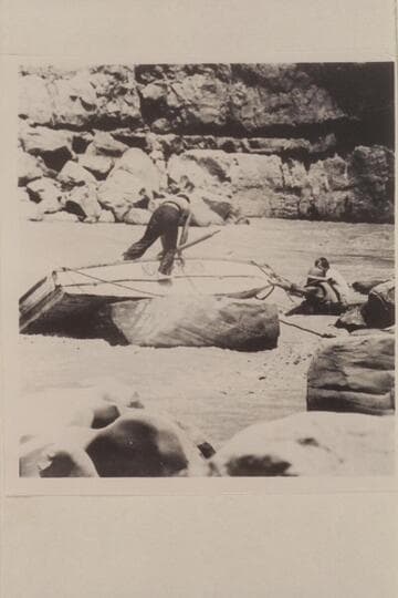 The "WEN" on the rocks in Marble Canyon, Mile 24-25