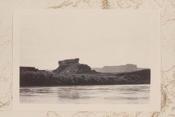 Easterly to the Turks Head from about Mile 23.5, Stillwater Canyon