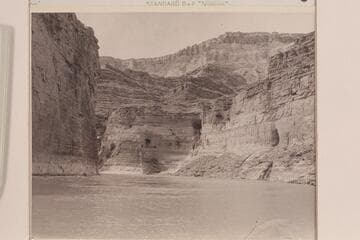 Vaseys Paradise from above.  Stanton Cave at right