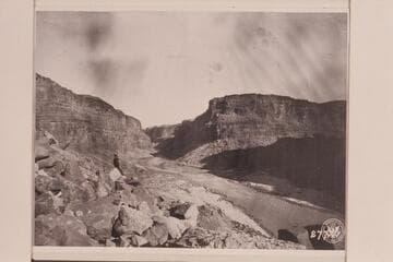 Badger Creek Rapid from below on the right bank