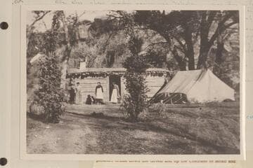 Valentine Ranch, 100 miles down from Greenriver.  Probably by Lute Johnson