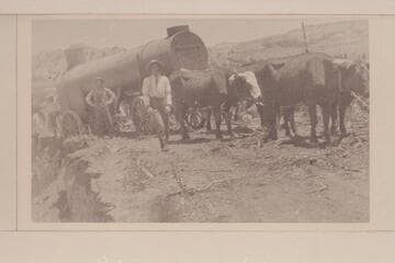 Hauling a boiler from Marysvale to the upper Paria River for the placer operations by Charles H. Spencer