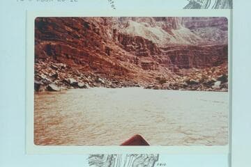 Down Marble Canyon from above 21 Mile Rapid