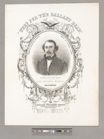 Weep for the gallant dead / words by Augustine Duganne ; music by George Loder