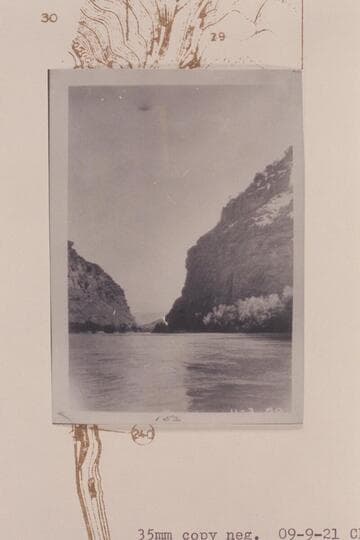 Up from about Mile 243 in Canyon of Lodore out of the Gate