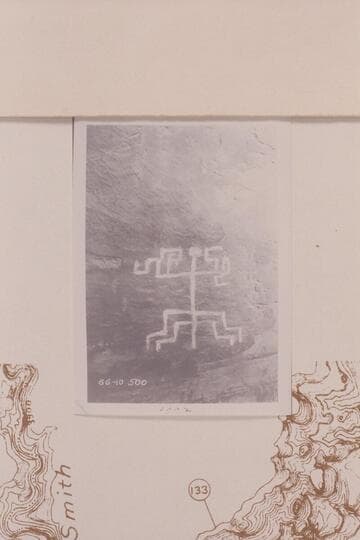 Picture writing detail at Smith Fork