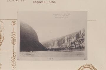 Whirlpool Canyon near Mile 219 1/4, down river