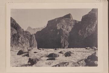 Rapid No. 110.  Grand Canyon.  Granite Falls at Mile 93